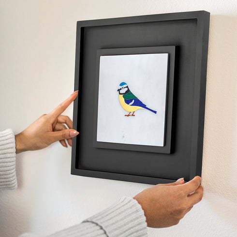 Vivid Pop of Colour Little Birdie Wall Decor